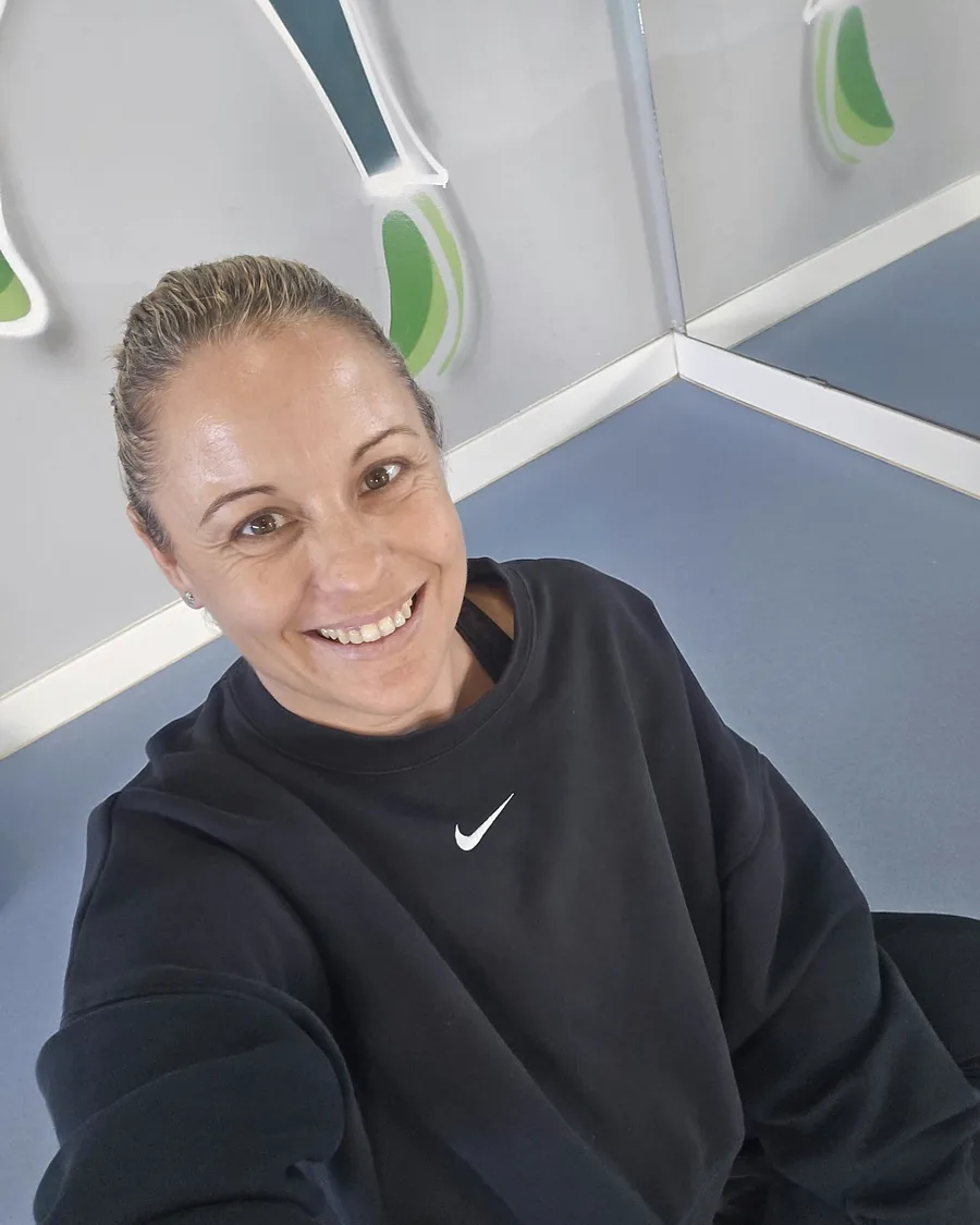 Macarena Díez sonriendo a la cámara